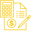 RPA Icon Library_RGB Yellow_144x144px_FNL_Accounting-Financial Icon